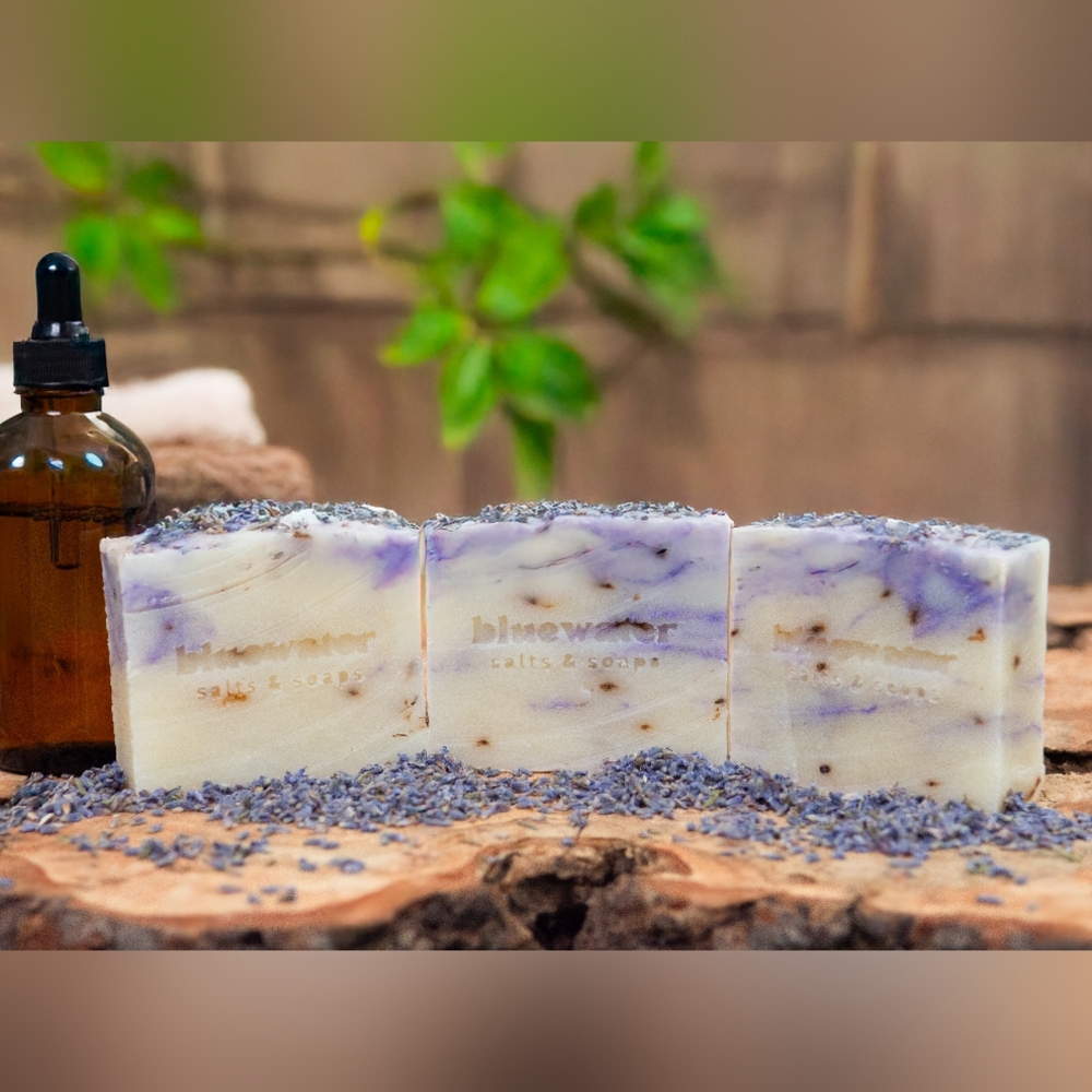 (1 body Bar) LAVENDER STORM COLD PROCESS HANDMADE SOAP🫧🧼🫧 - Picture 6 of 6